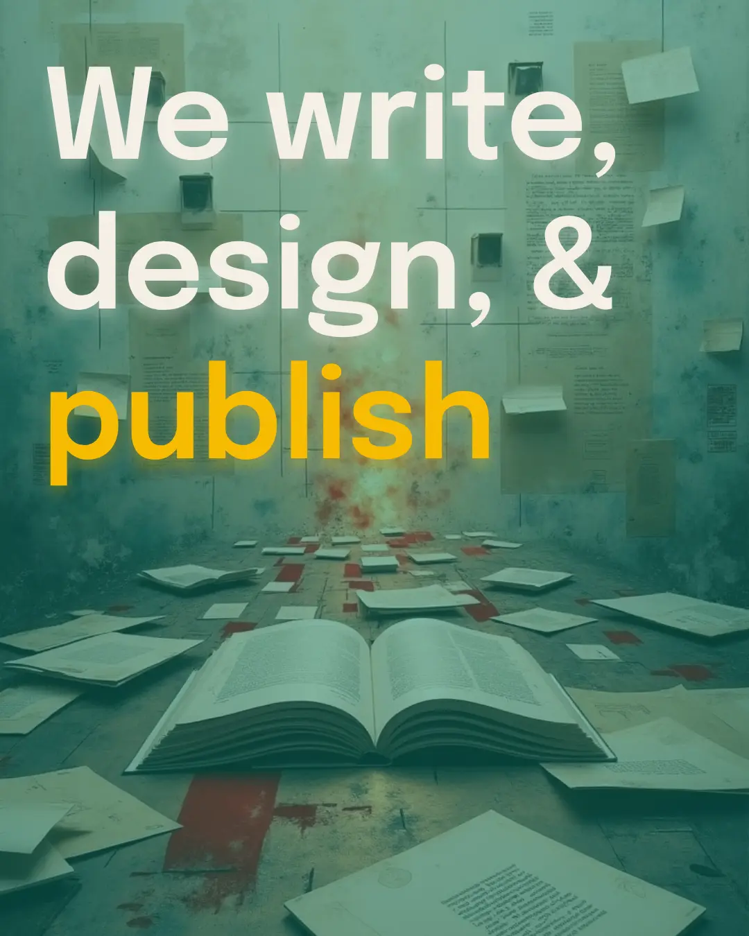 Carousel slide 3, on a teal template